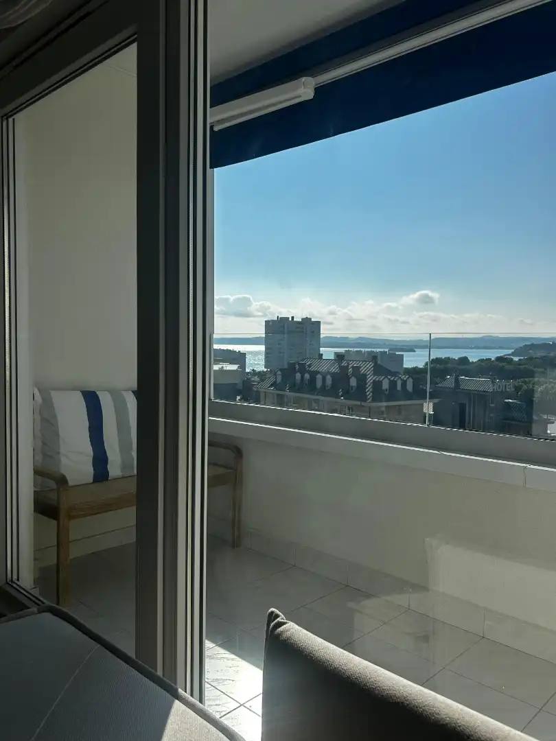 Terrasse von Wohnung zur Miete in Santander mit Heizung, Privatgarten und Terrasse