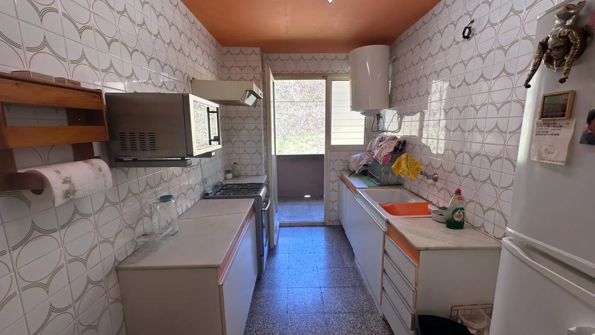 Kitchen of Flat for sale in Ribes de Freser  with Terrace, Furnished and Oven