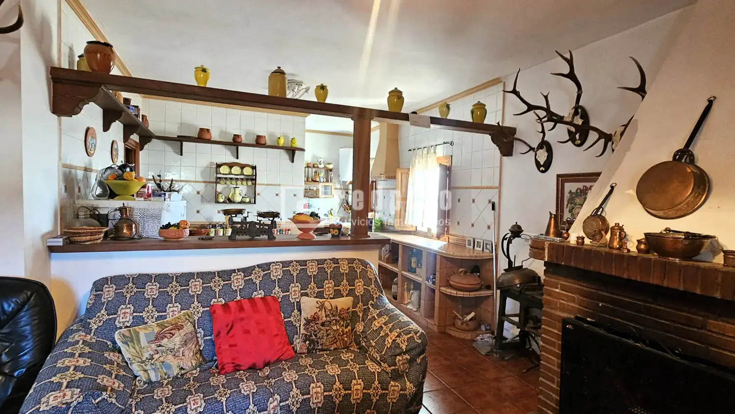 Living room of Houses for sale in Vélez-Málaga  with Air Conditioner, Heating and Private garden
