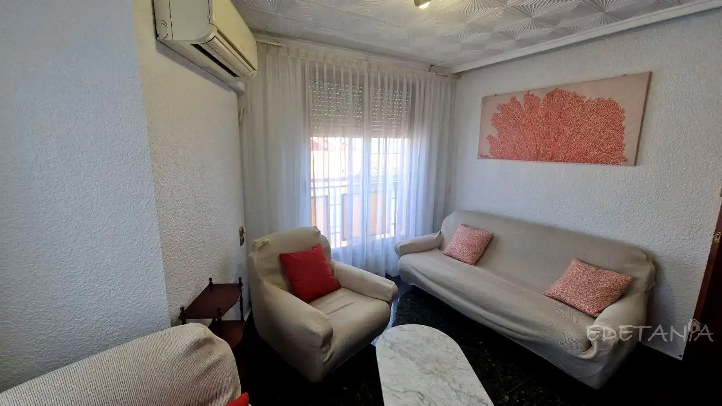 Living room of Flat for rent in Alfara del Patriarca  with Furnished
