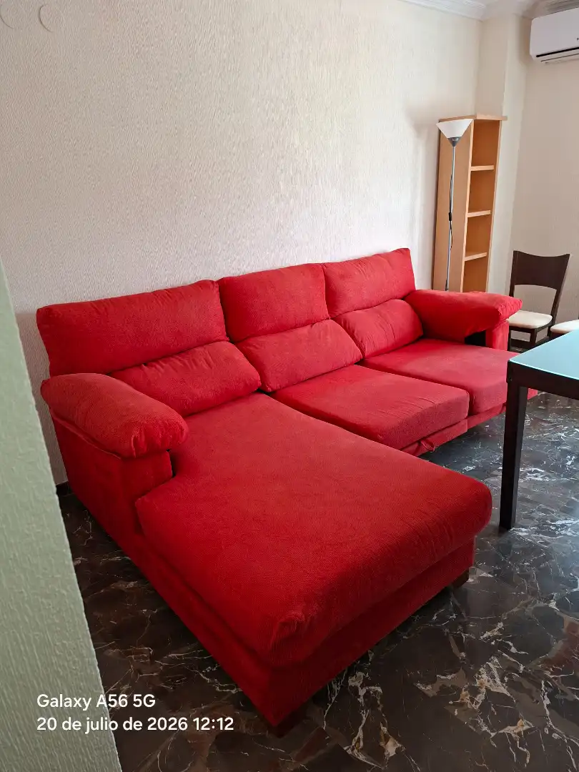 Living room of Flat for rent in Cenes de la Vega  with Air Conditioner, Furnished and Oven