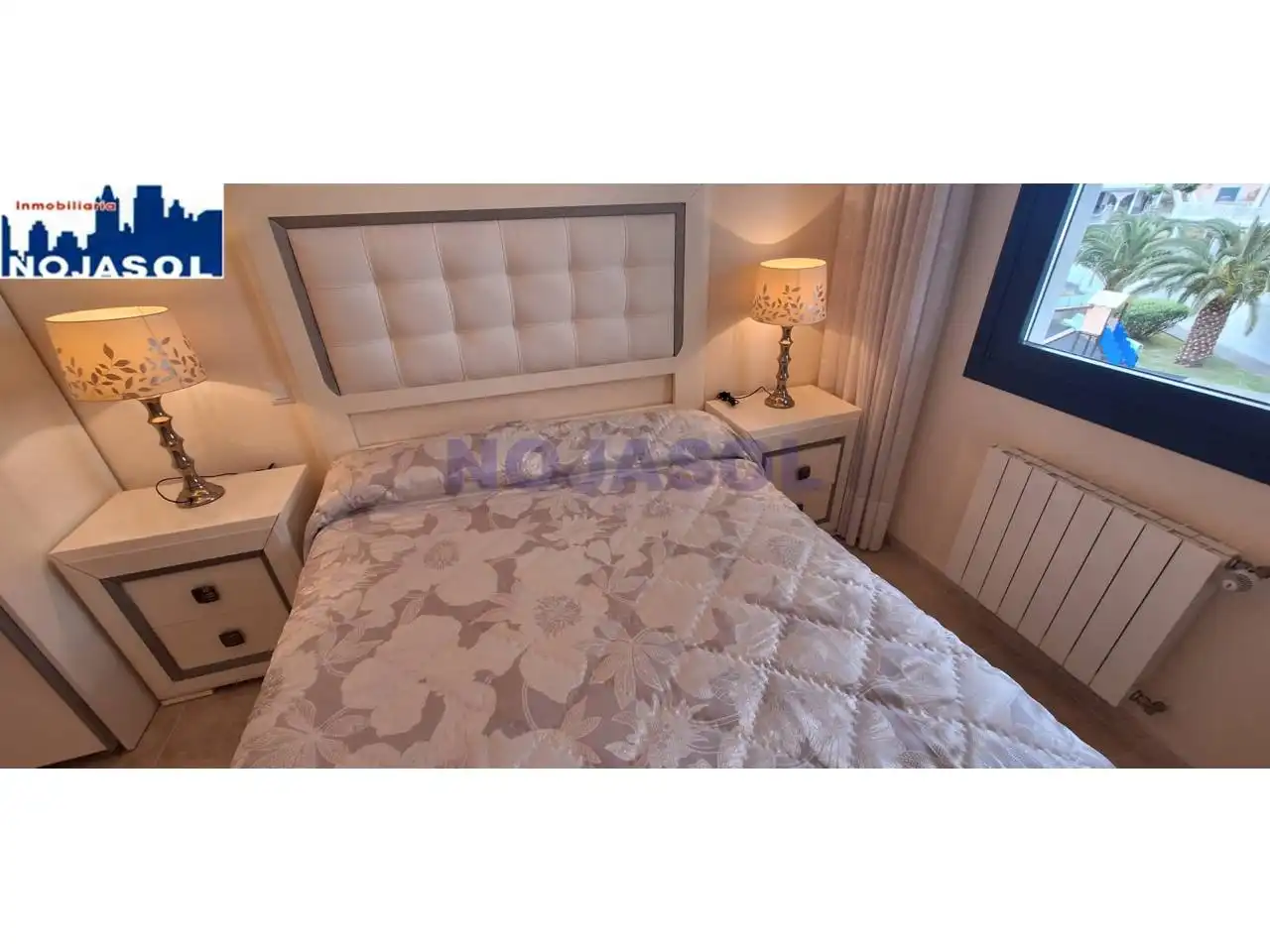 Bedroom of Flat for rent in Noja  with Heating, Terrace and Furnished