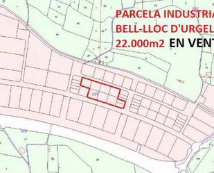 Terreny industrial en venda en Bell-lloc d'Urgell