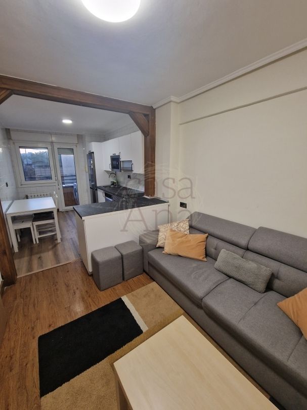 Sala de estar de Piso de alquiler en Bilbao  con Calefacción y Balcón