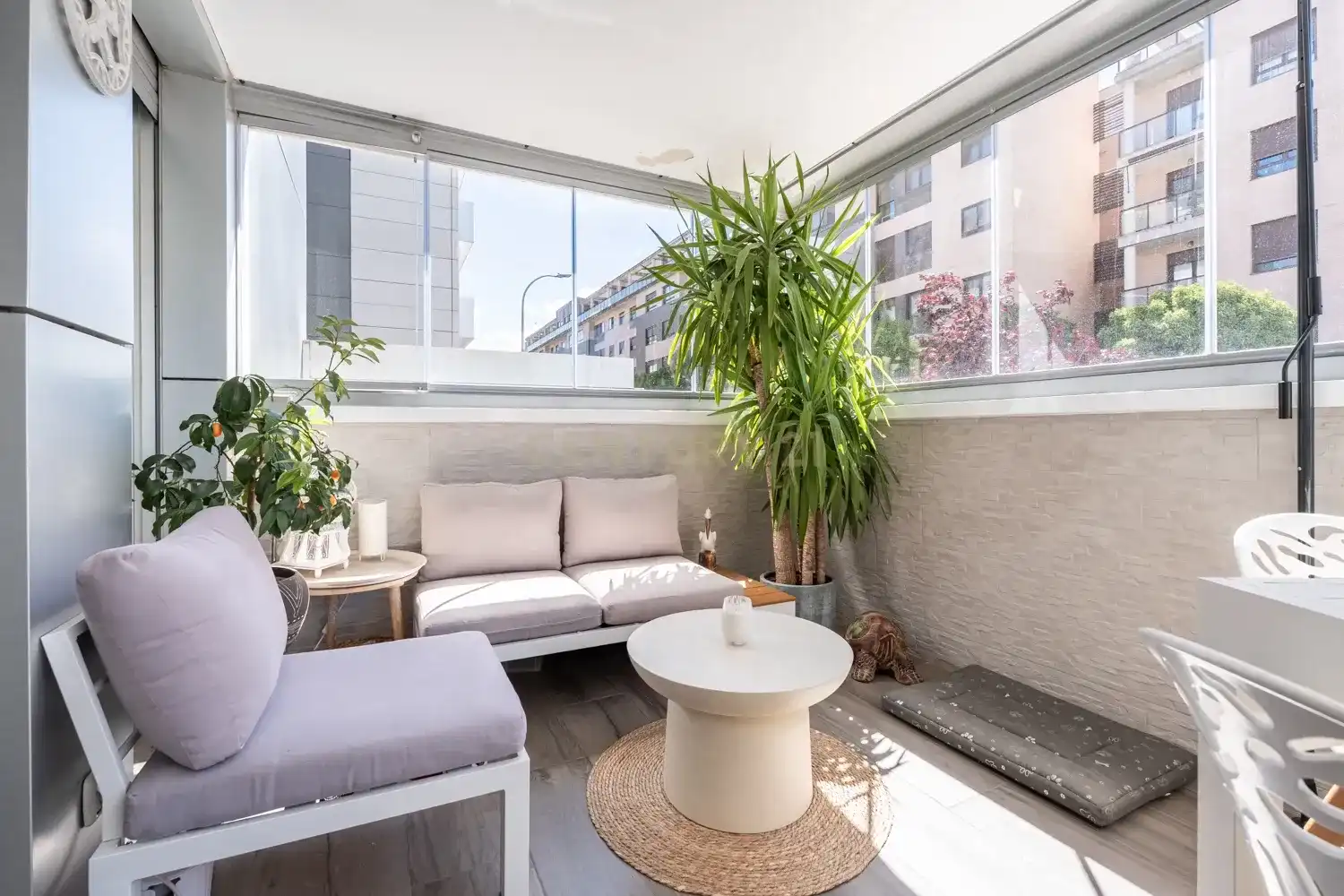 Terraza de Apartamento en venta en Alcalá de Henares con Aire acondicionado, Trastero y Piscina comunitaria