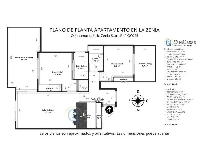 Apartment mit Terrasse zum Verkauf in Sin calle en la migracion, imagen 30