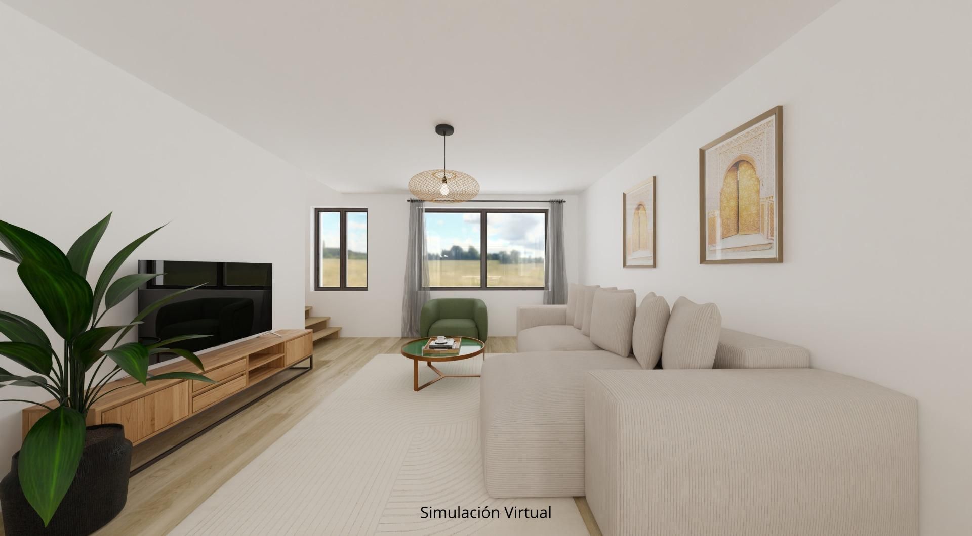 Living room of Single-family semi-detached for sale in Valle de Mena  with Private garden