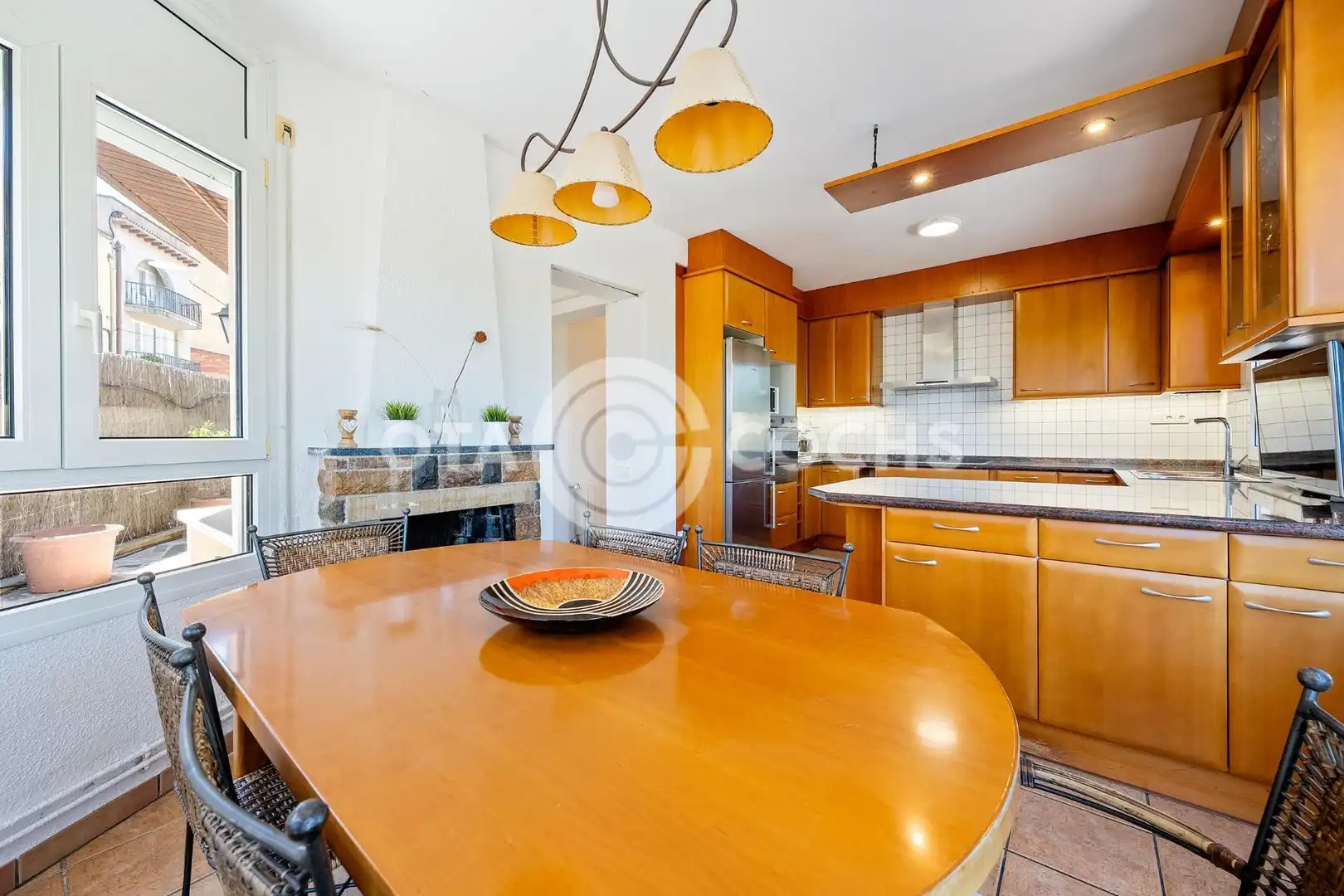 Cocina de Casa o chalet en venta en El Morell con Aire acondicionado, Calefacción y Jardín privado