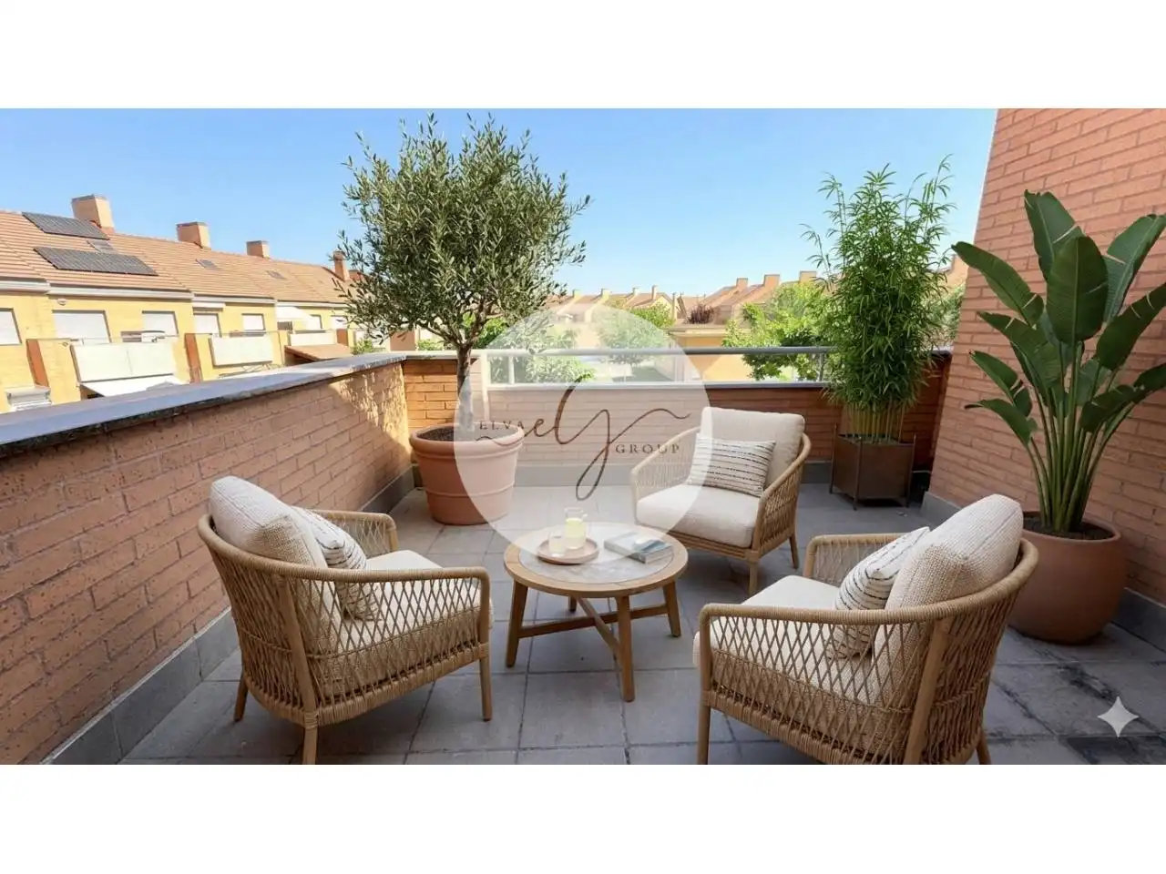 Terrace of Detached homes for sale in Aldeamayor de San Martín  with Heating, Private garden and Terrace