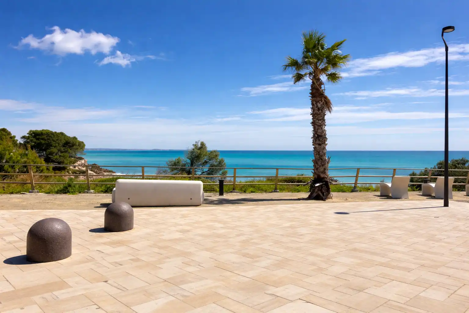 Terrasse von Wohnungen zum Verkauf in Mont-roig del Camp mit Klimaanlage, Terrasse und Ofen