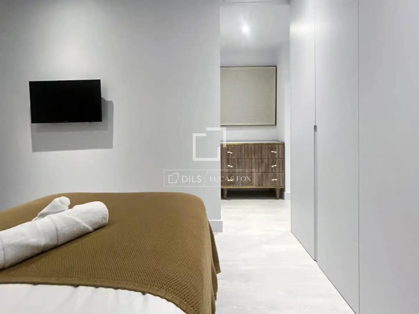 Habitación de Piso de alquiler en Sant Miquel de Fluvià con Aire acondicionado, Parquet y Amueblado