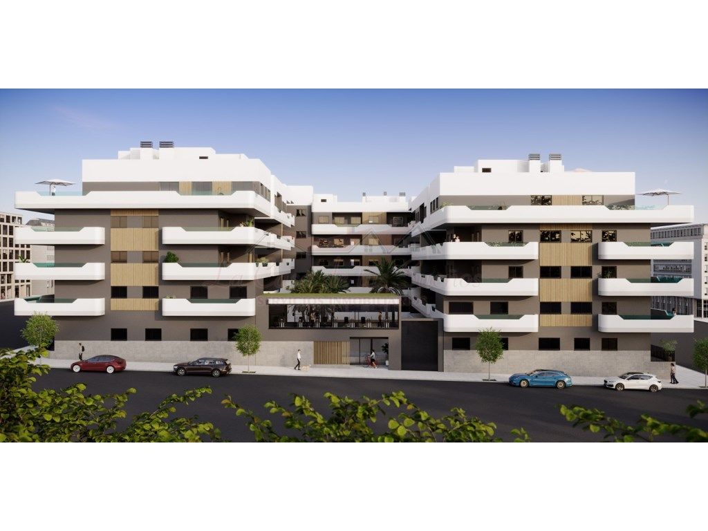 Vista exterior de Apartament en venda en Santa Pola amb Jardí privat, Terrassa i Piscina