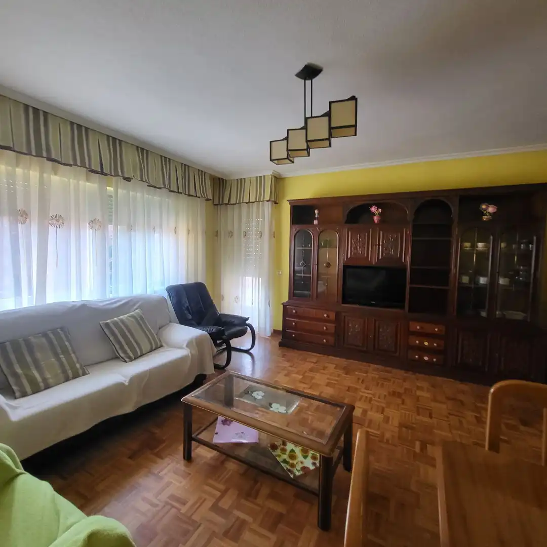 Sala d'estar de Pis de lloguer en Ávila amb Calefacció, Terrassa i Traster