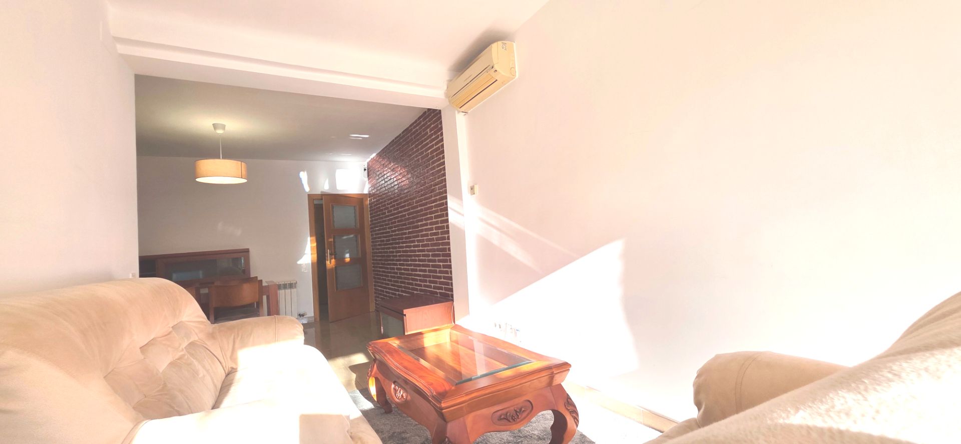 Living room of Flat for sale in  Barcelona Capital  with Air Conditioner, Heating and Terrace