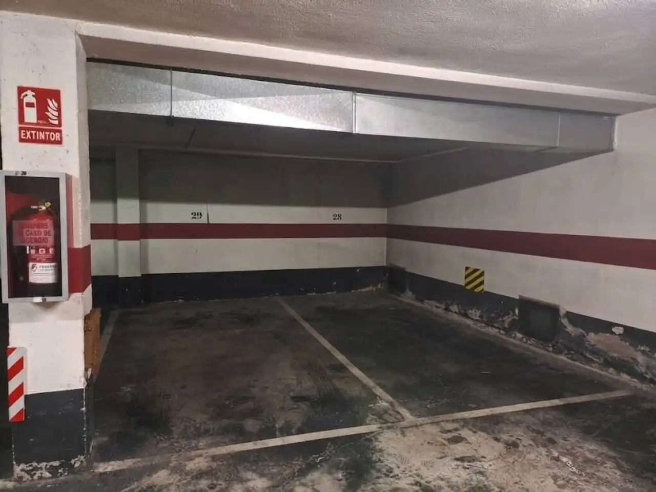 Parking of Flat for sale in Burgos  with Heating and Storage room