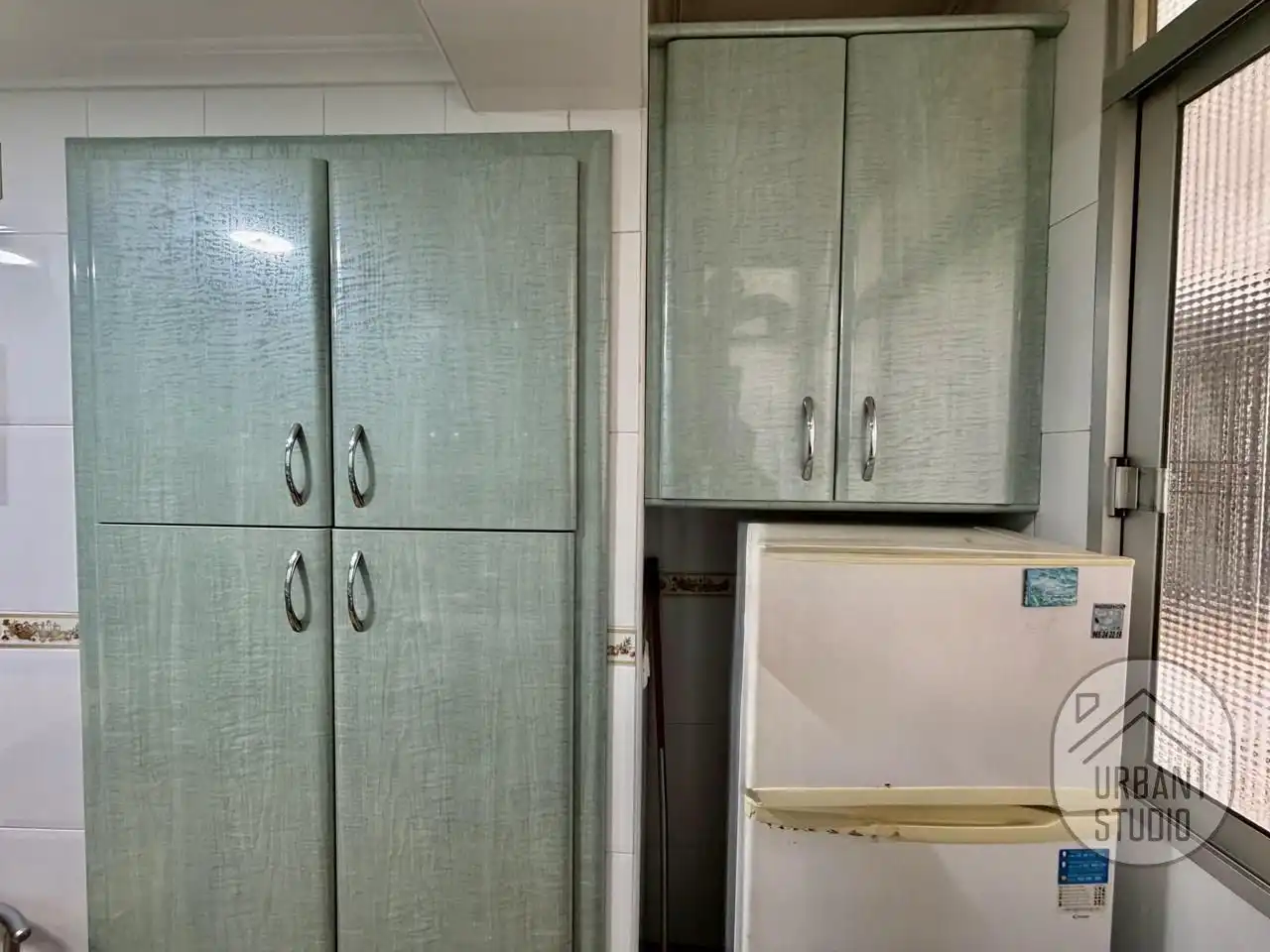Kitchen of Flat for sale in Alicante / Alacant  with Air Conditioner, Furnished and Balcony