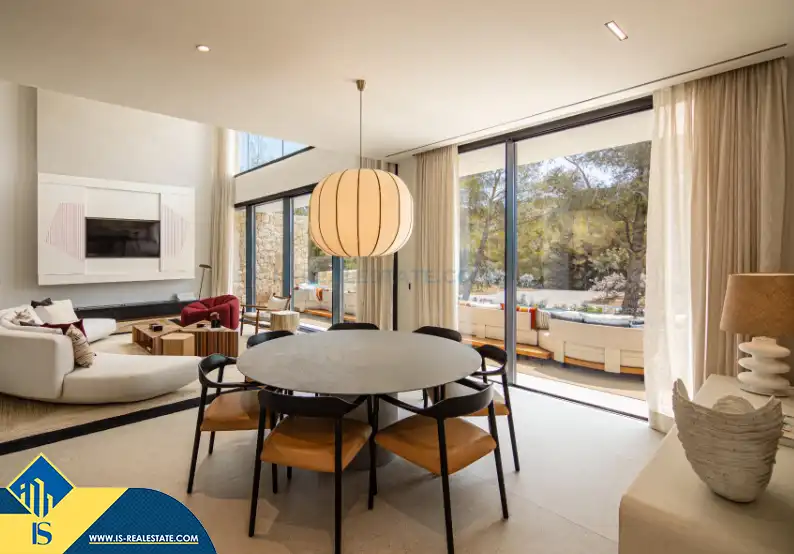 Comedor de Casa o chalet en venta en Santa Eulària des Riu con Terraza y Piscina