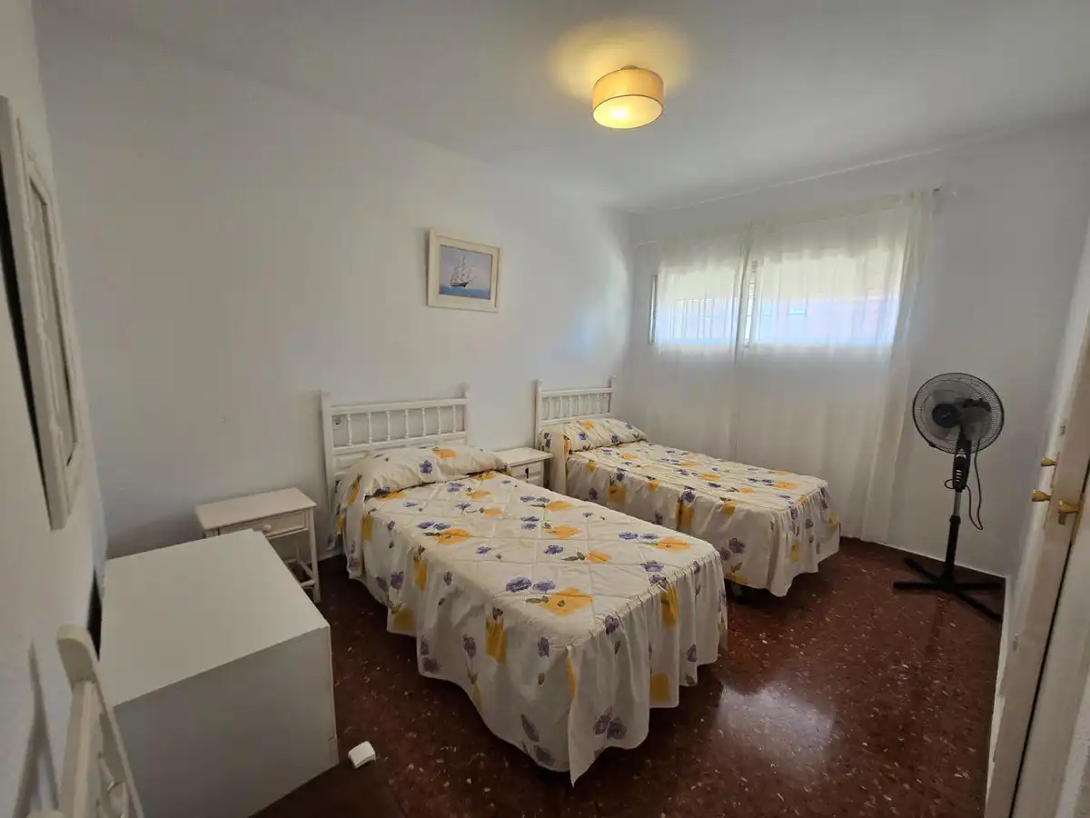 Schlafzimmer von Wohnungen zum Verkauf in Benalmádena mit Klimaanlage, Heizung und Schwimmbad