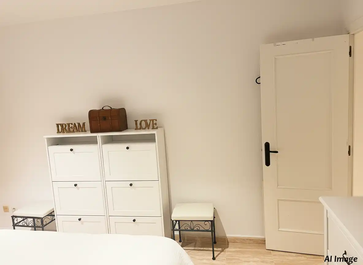 Habitación de Dúplex en venta en Manises con Aire acondicionado, Terraza y Piscina