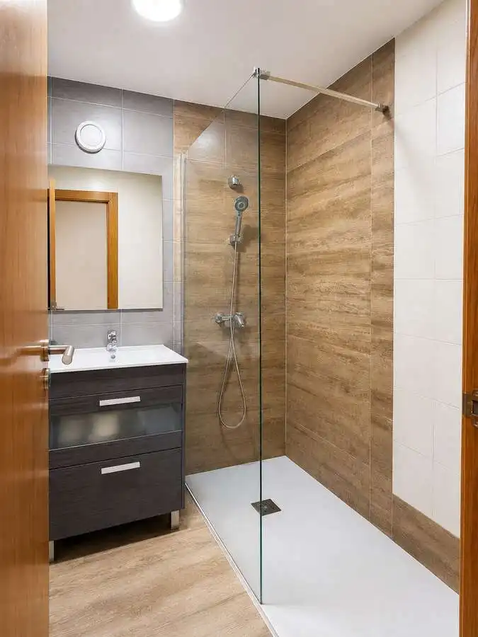 Badezimmer von Wohnung zum Verkauf in Vícar mit Terrasse und Möbliert