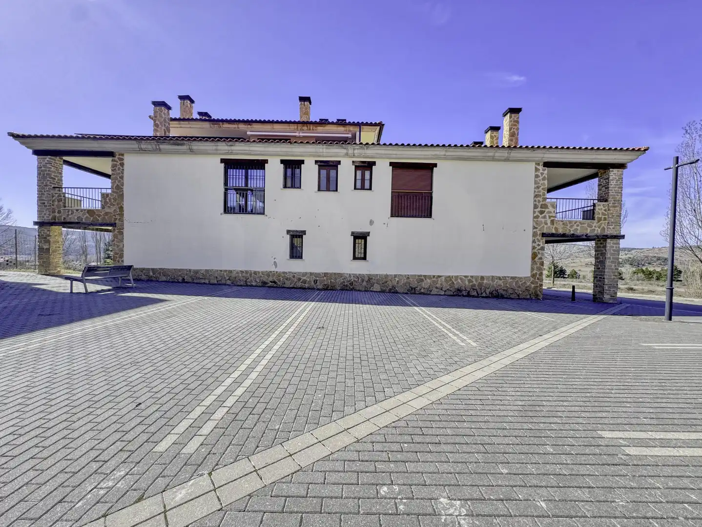 Außenansicht von Maisonette zum Verkauf in Alcalá de la Selva mit Heizung und Terrasse