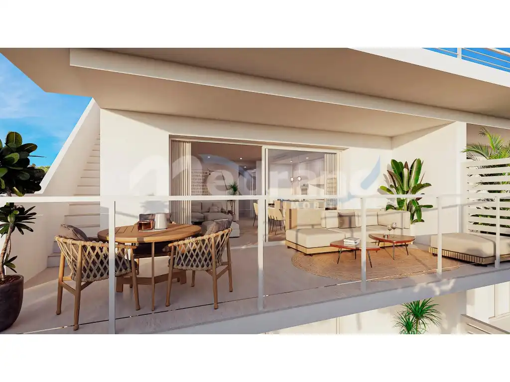 Terrassa de Casa o xalet en venda en Finestrat amb Aire condicionat, Jardí privat i Terrassa