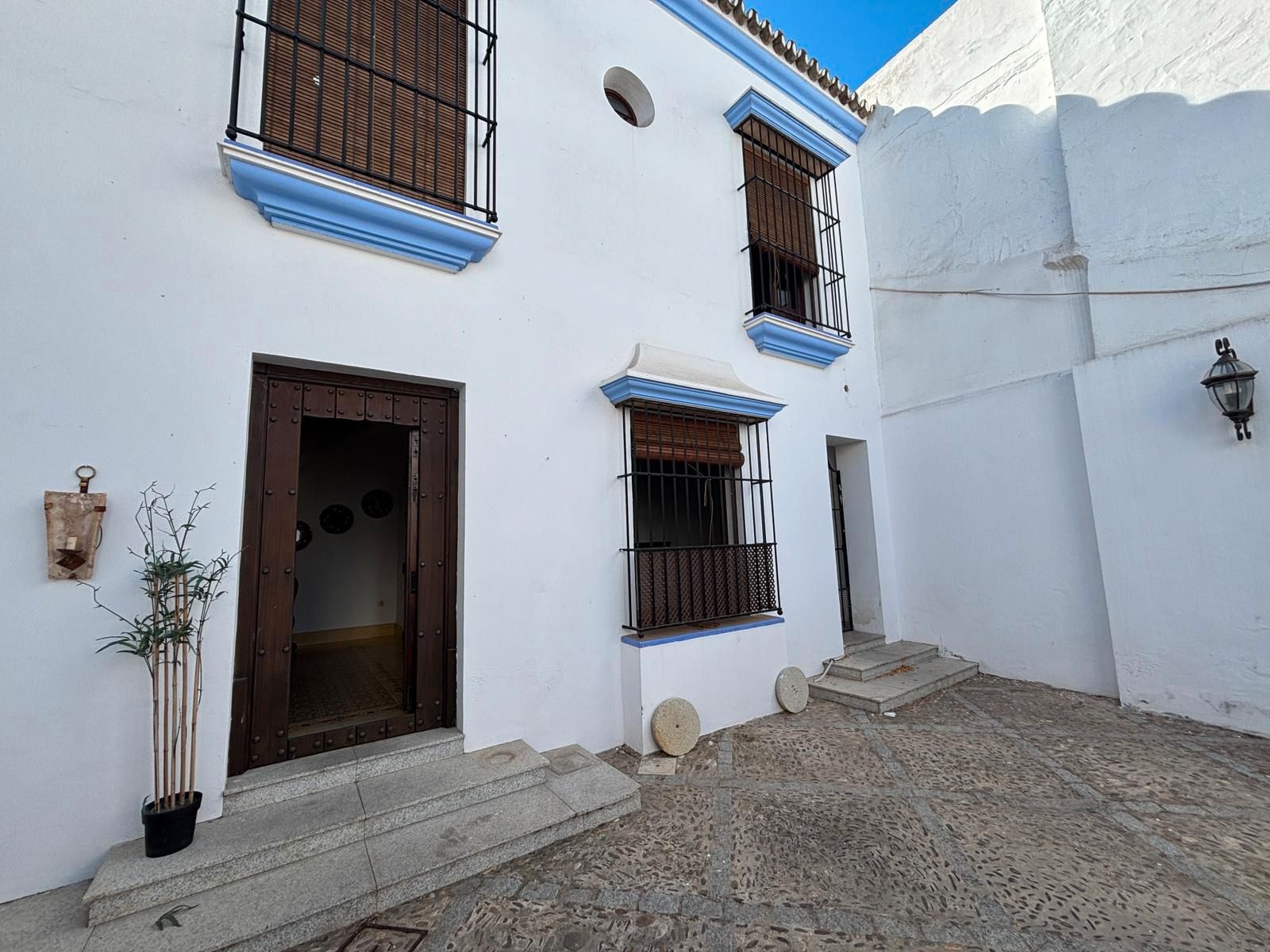 Exterior view of House or chalet for sale in Bollullos de la Mitación  with Air Conditioner, Terrace and Swimming Pool