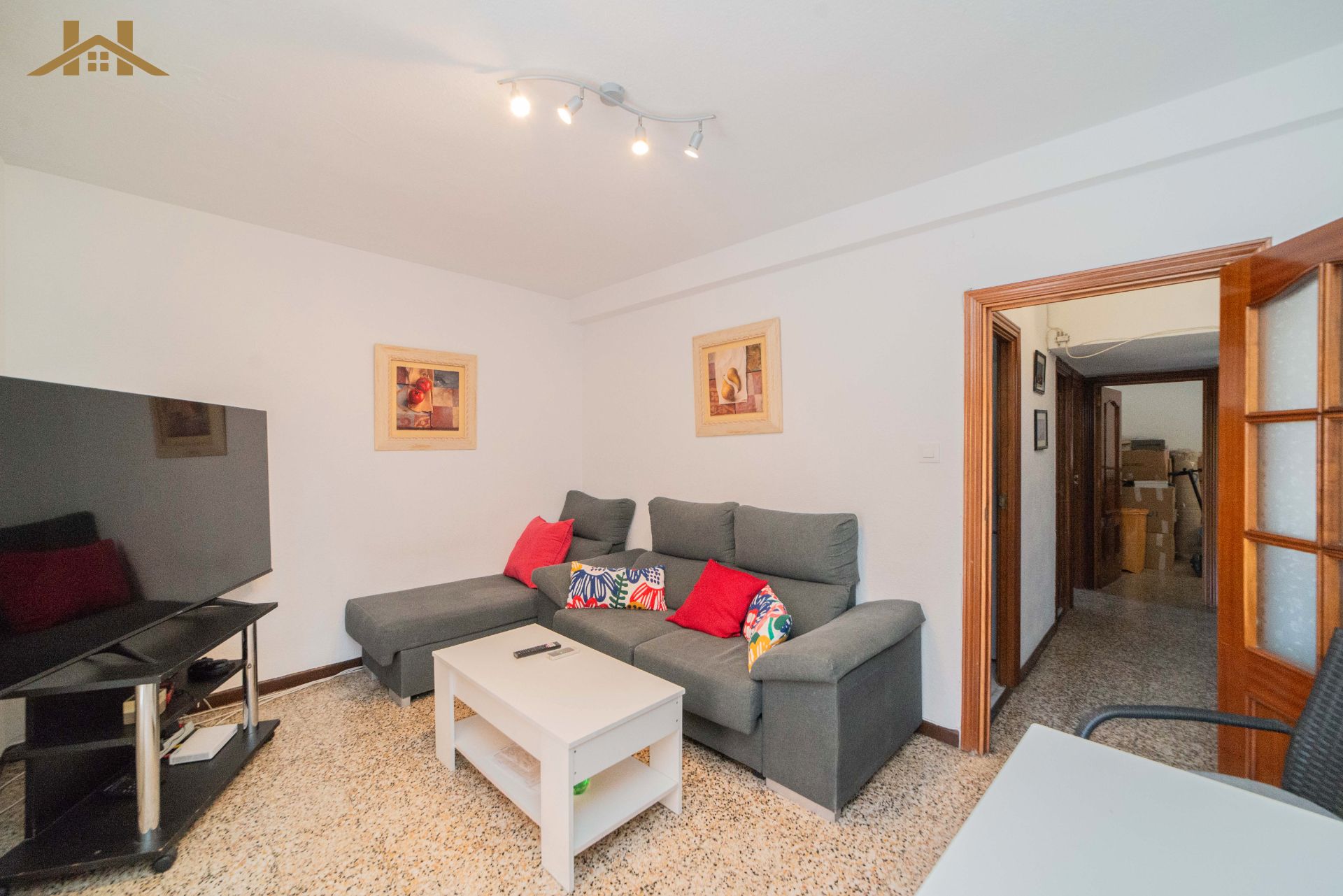 Sala d'estar de Pis en venda en Leganés