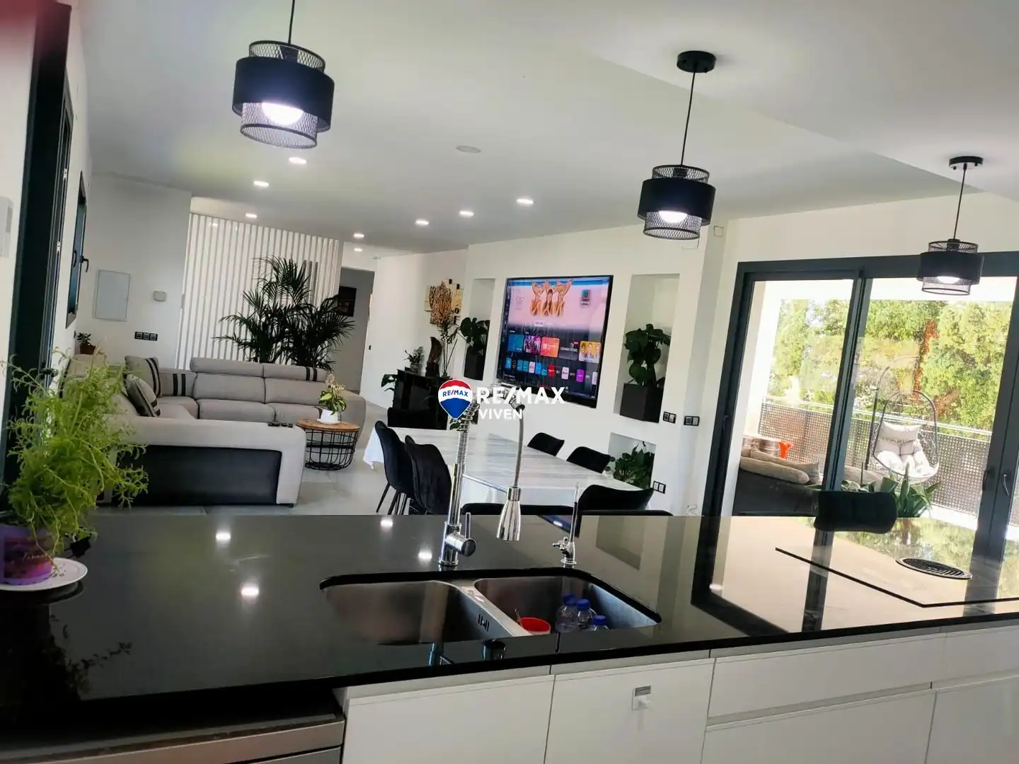 Sala de estar de Casa o chalet en venta en Caldes de Montbui con Calefacción, Jardín privado y Terraza