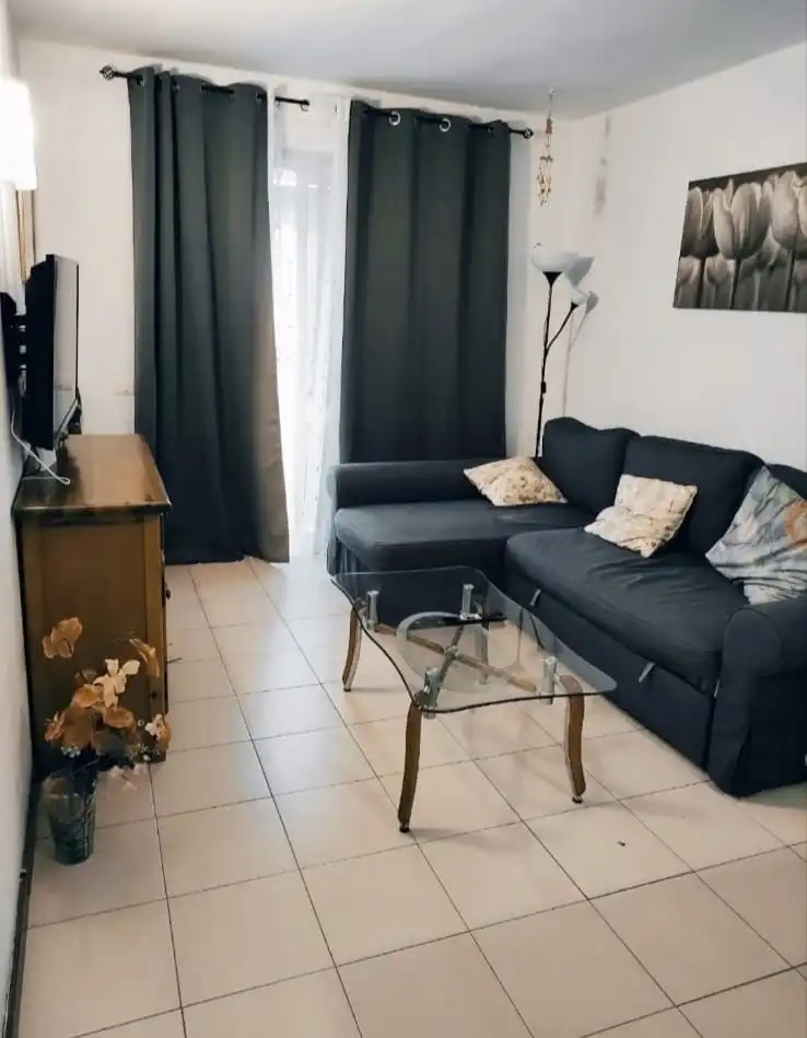 Sala d'estar de Apartament en venda en Mogán amb Terrassa, Moblat i Rentadora