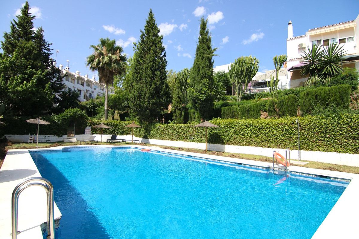 Jardí de Casa adosada en venda en Mijas amb Aire condicionat, Calefacció i Jardí privat