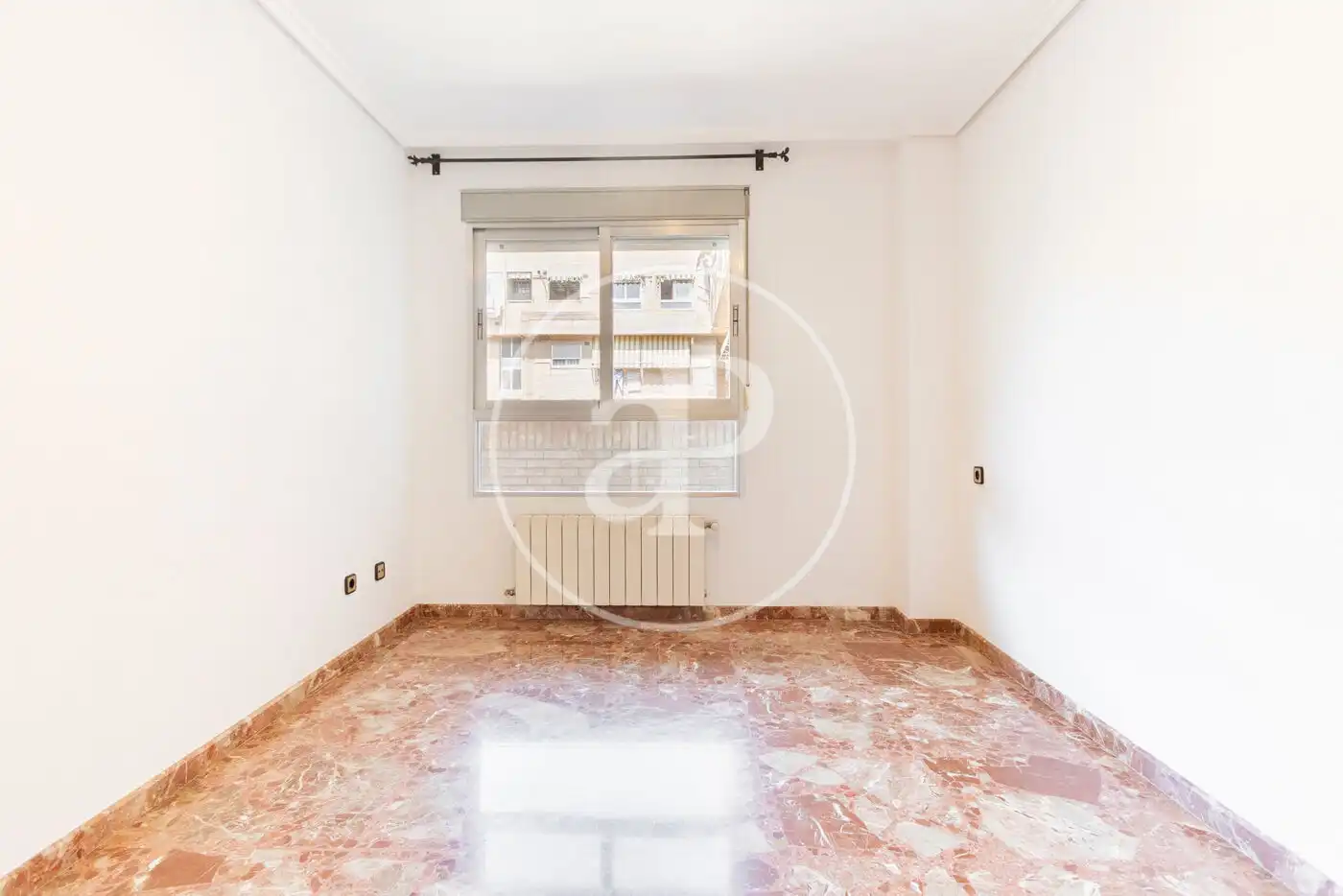 Bedroom of Flat for rent in Valencia  with Air Conditioner, Heating and Furnished
