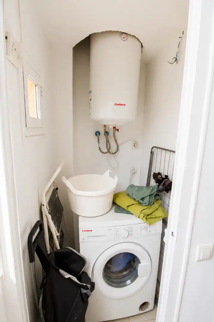 Badezimmer von Wohnung zum Verkauf in L'Hospitalet de Llobregat mit Balkon