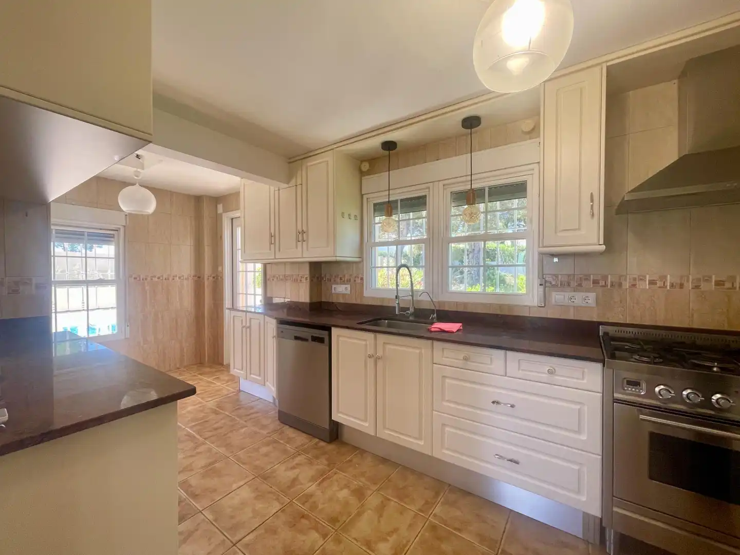 Cocina de Casa o chalet en venta en Peñíscola / Peníscola con Aire acondicionado, Jardín privado y Terraza