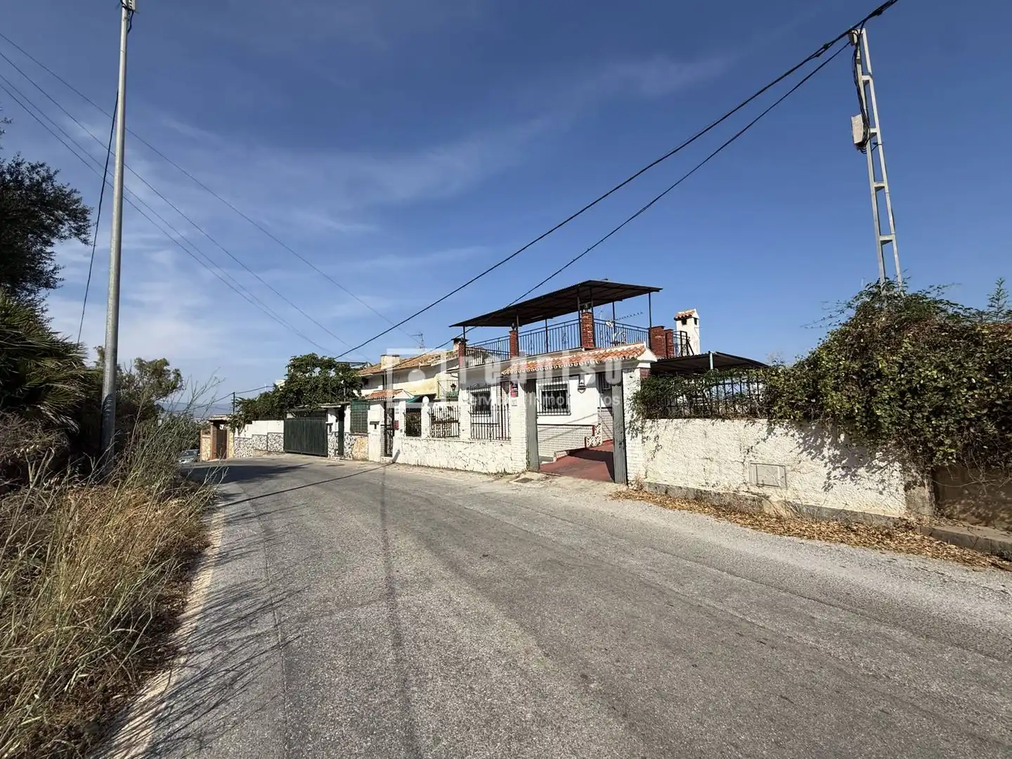 Vista exterior de Casa o xalet en venda en Málaga amb Terrassa