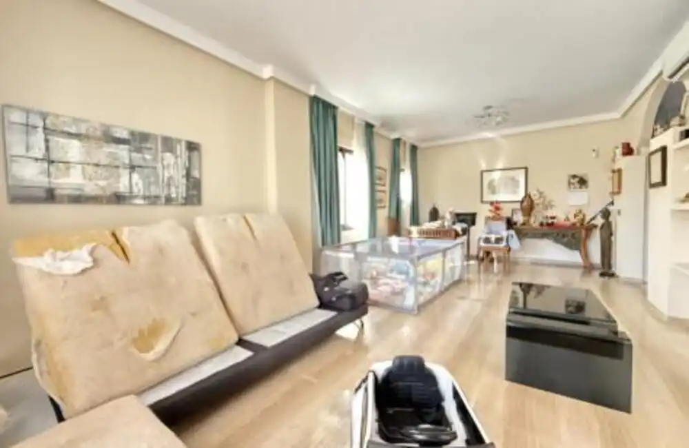 Living room of Houses for sale in Estepona  with Air Conditioner, Private garden and Terrace