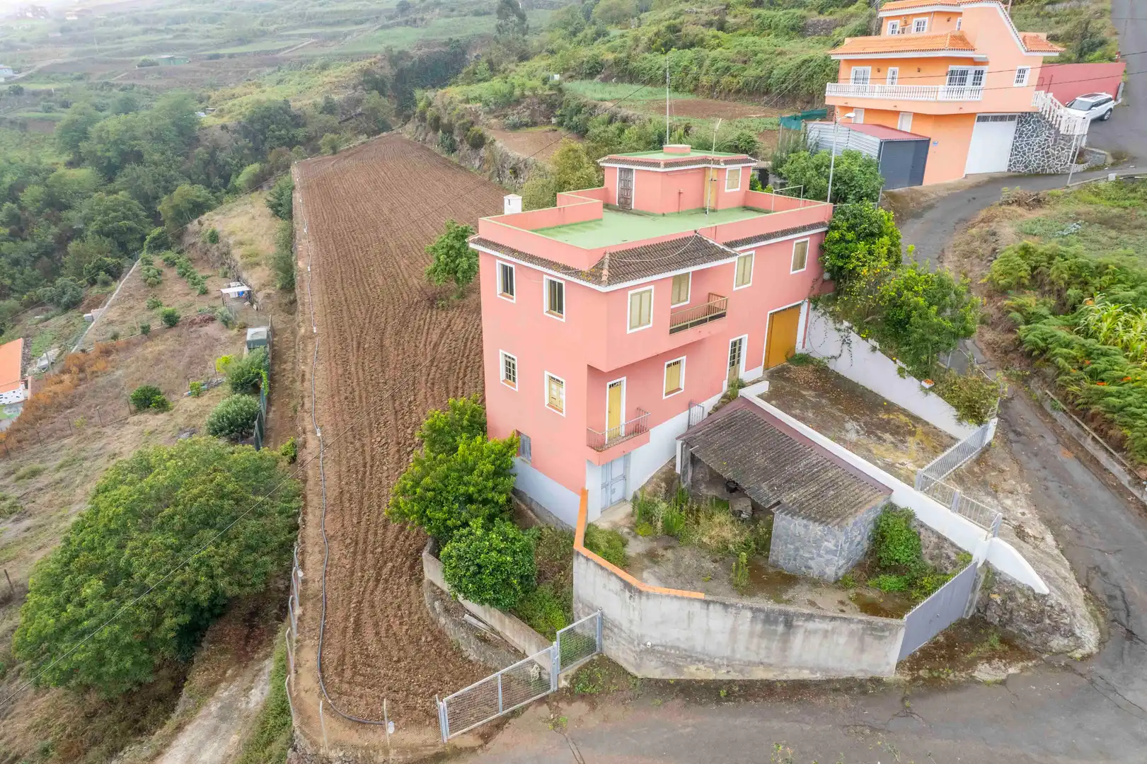 Vista exterior de Casa o chalet en venta en La Orotava con Jardín privado, Terraza y Trastero