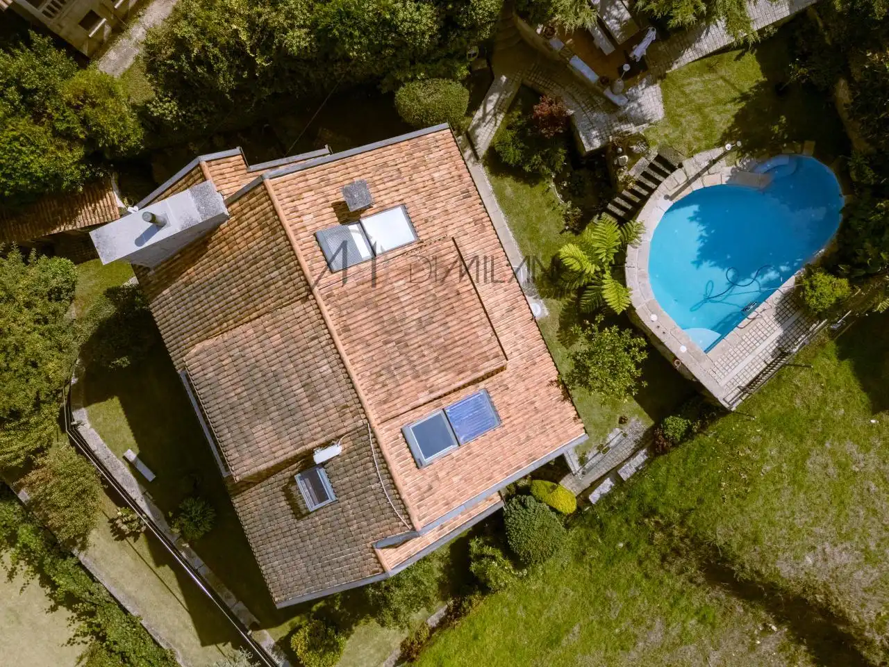 Jardín de Casa o chalet en venta en Nigrán con Calefacción, Jardín privado y Parquet