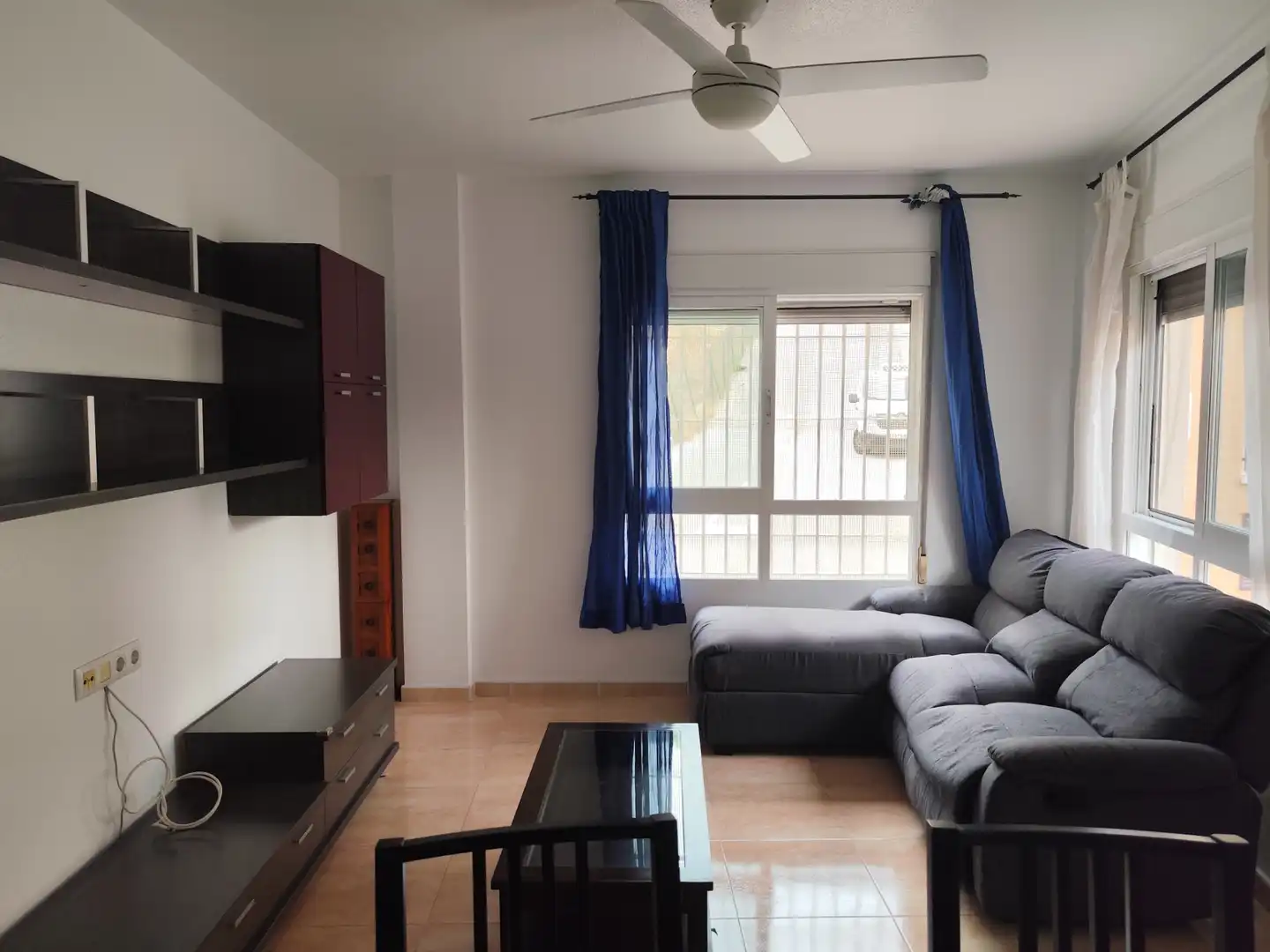 Sala de estar de Piso en venta en Murcia con Trastero y Amueblado