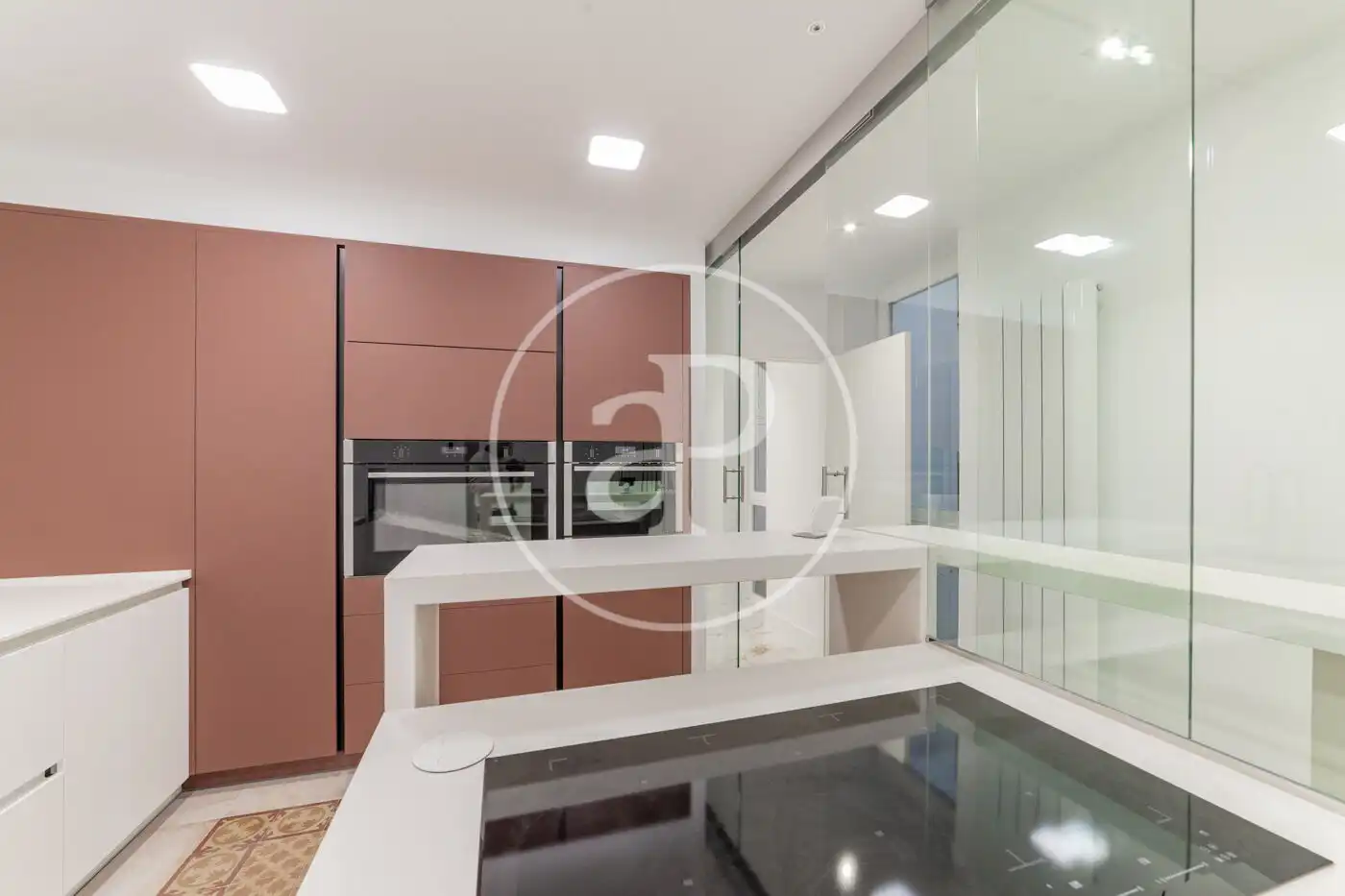 Cocina de Piso de alquiler en Madrid con Aire acondicionado, Calefacción y Terraza