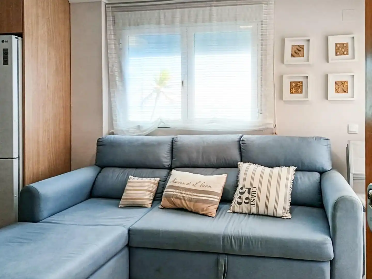 Sala de estar de Apartamento en venta en Bellreguard con Aire acondicionado, Calefacción y Terraza