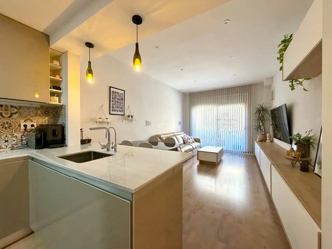 Cocina de Piso en venta en Barcelona con Calefacción, Balcón y Domótica
