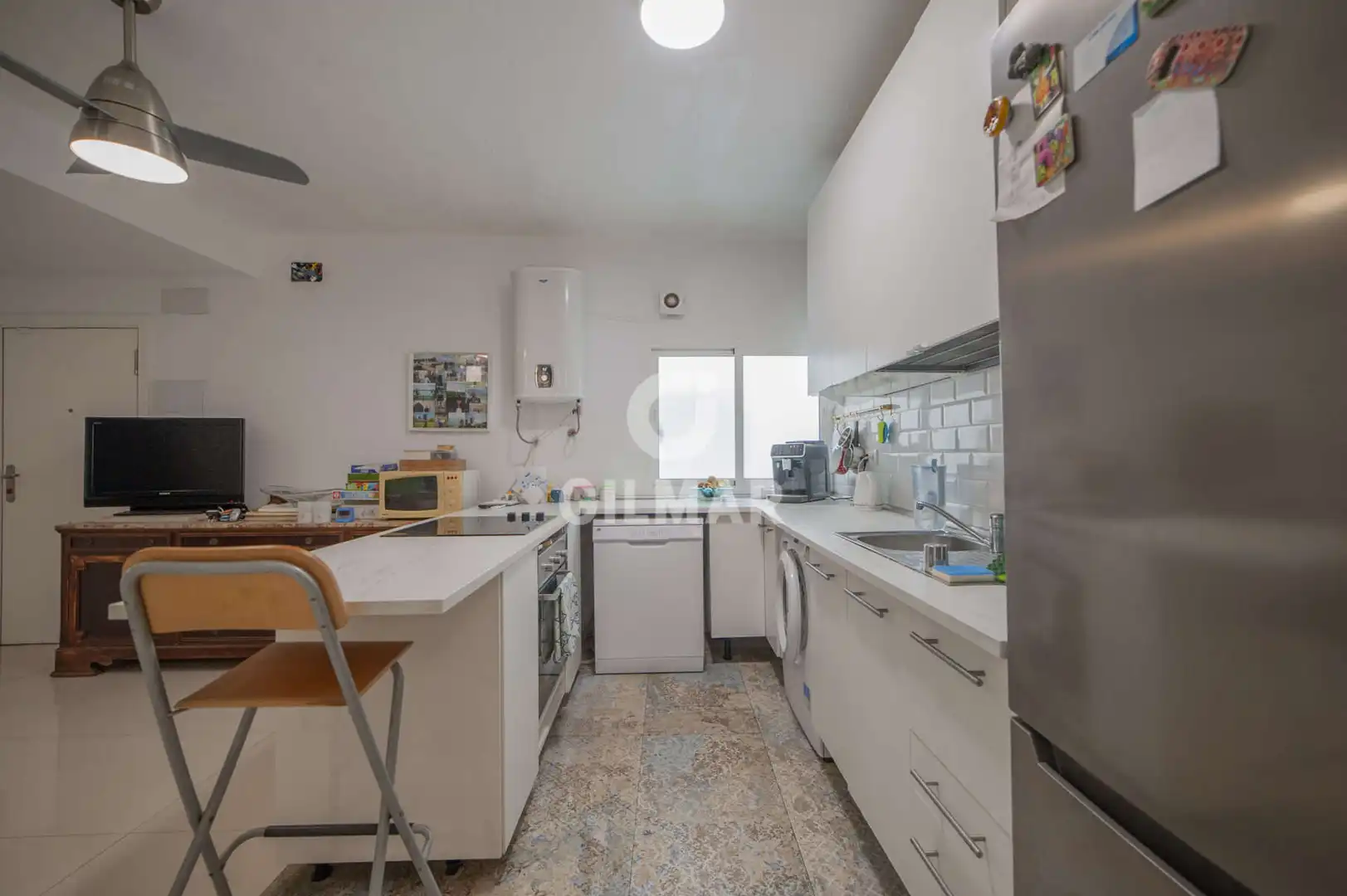 Kitchen of Flat for sale in Sevilla  with Heating and Balcony
