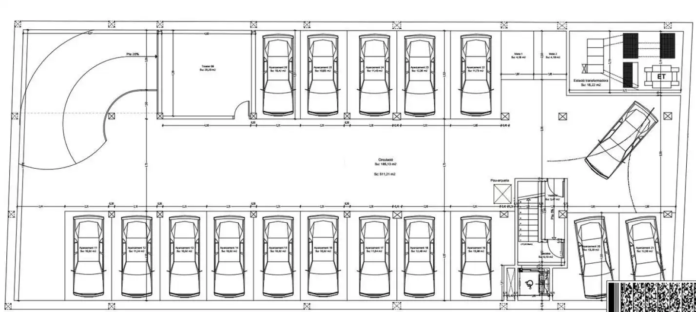 Aparcamiento en venta en MENENDEZ Y PELAYO, imagen 2