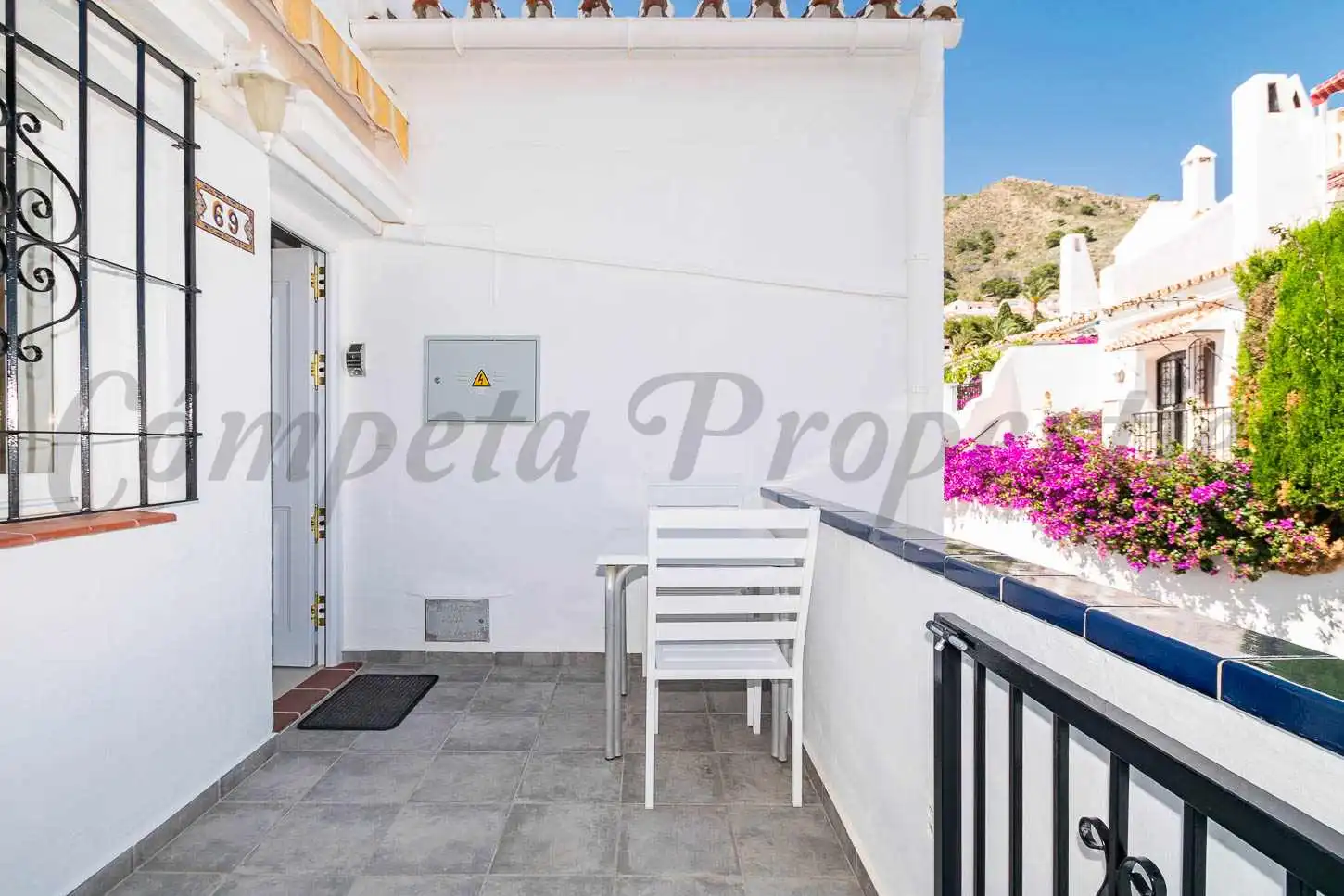 Terrasse von Wohnungen zum Verkauf in Nerja mit Klimaanlage, Möbliert und Balkon