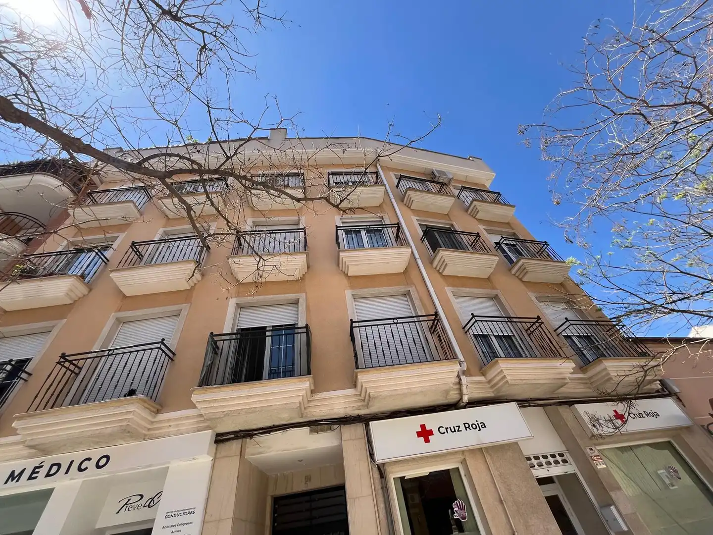 Vista exterior de Piso en venta en Tomelloso