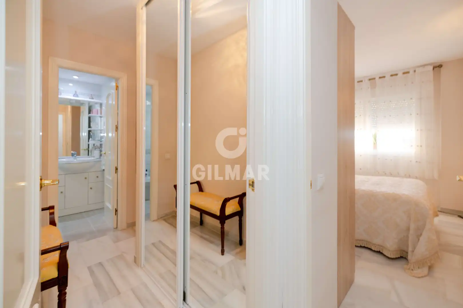 Schlafzimmer von Wohnung zum Verkauf in Benalmádena mit Privatgarten, Schwimmbad und Möbliert