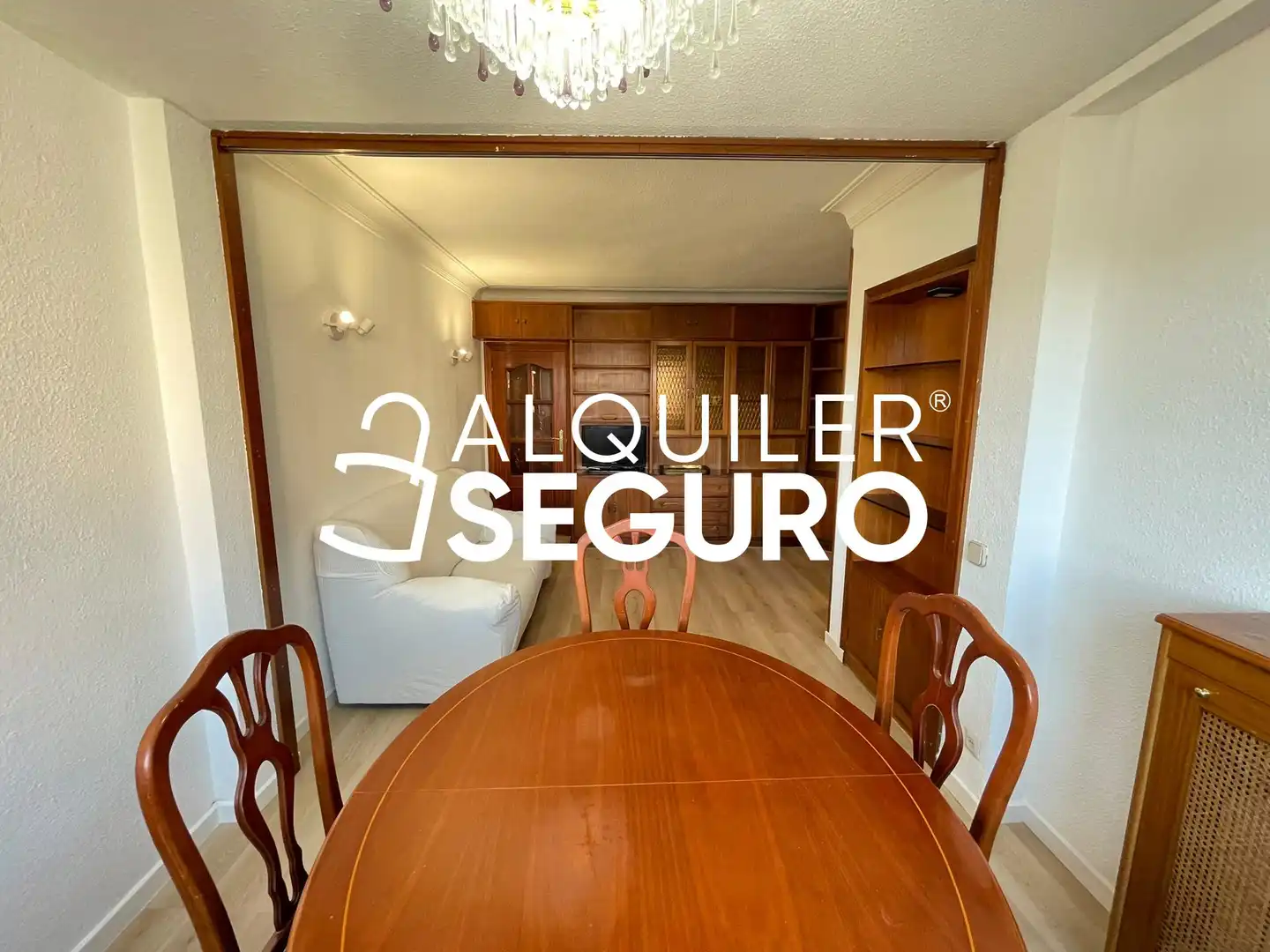 Esszimmer von Wohnung zur Miete in Madrid mit Heizung, Abstellraum und Möbliert
