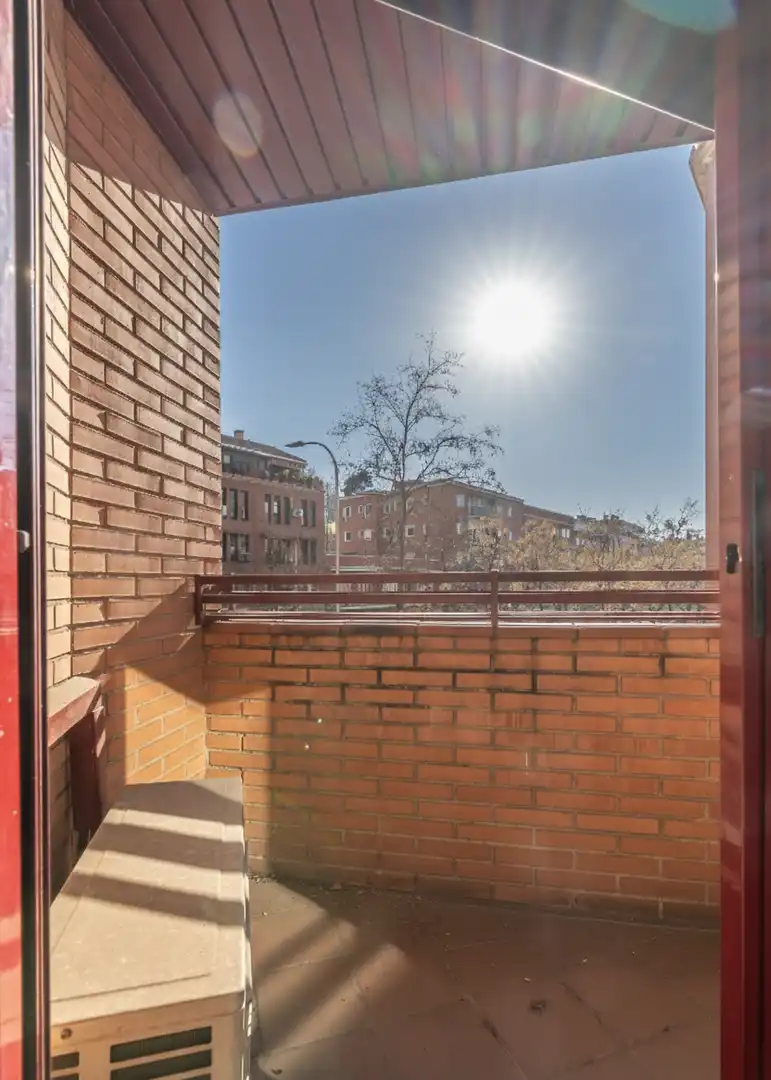 Balcony of Flat for sale in Madrid  with Heating, Terrace and Balcony