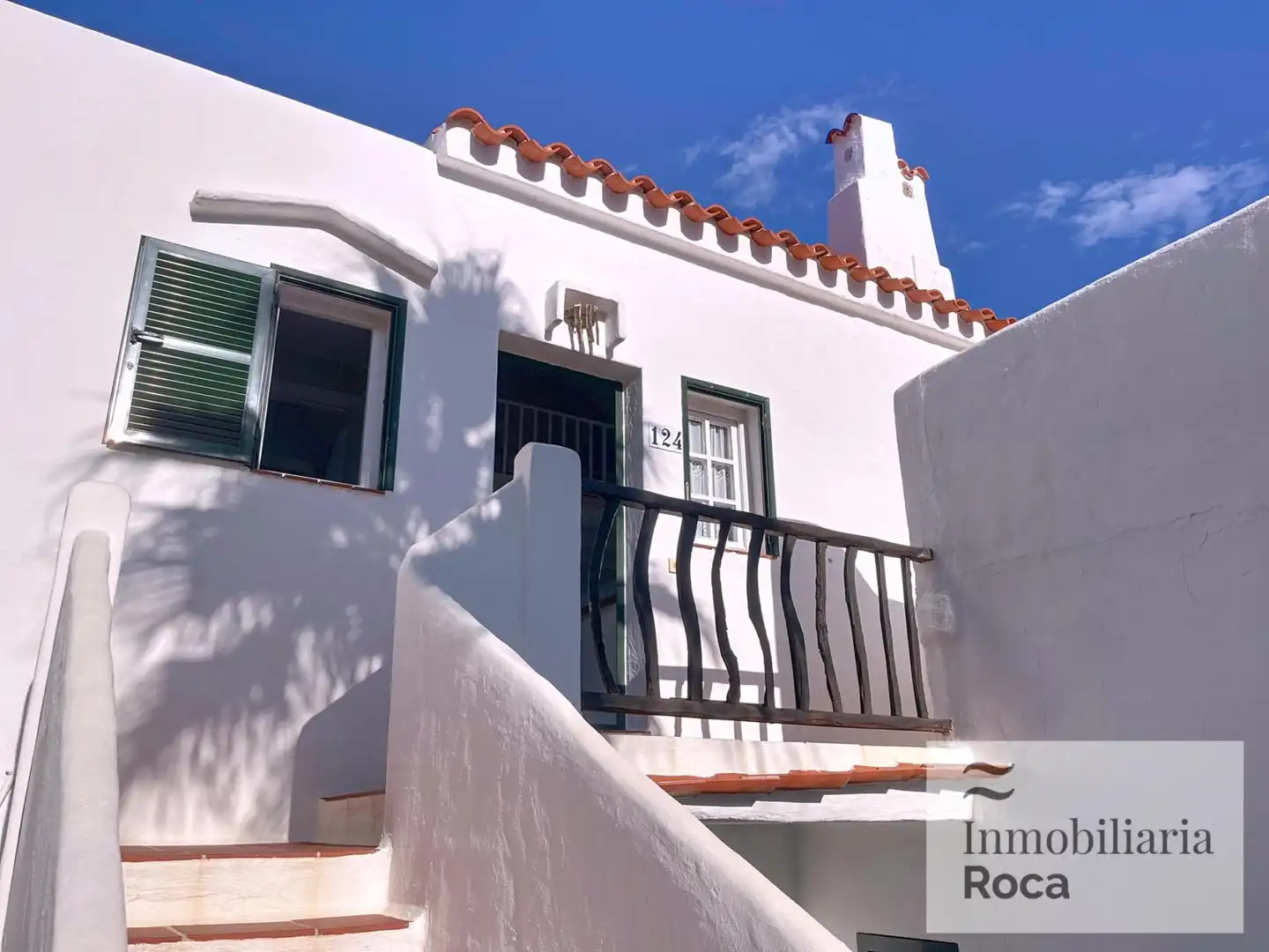 Vista exterior de Apartamento de alquiler en Es Mercadal con Amueblado y Balcón